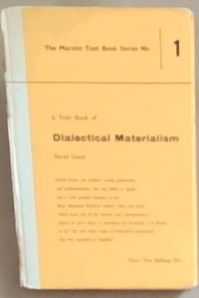 A Text Book of Dialectical Materialism