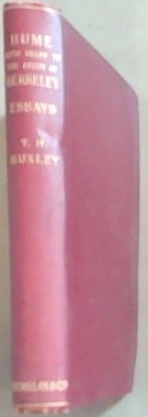 Hume: with helps to the study of Berkeley