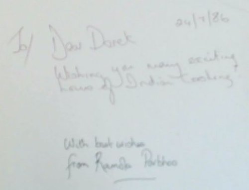 Ramola Parbhoo's Indian cookery for South Africa