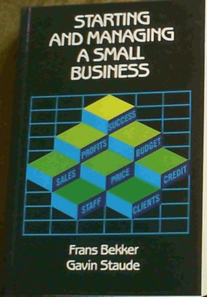 Starting and Managing a Small Business