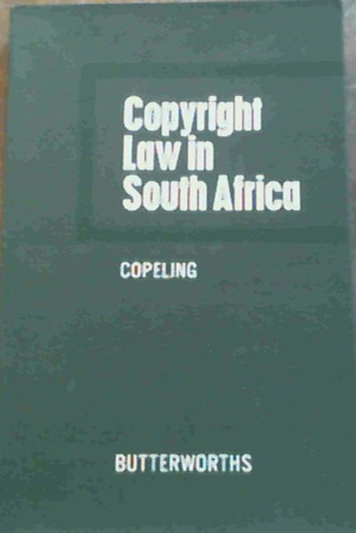 Copyright Law In South Africa