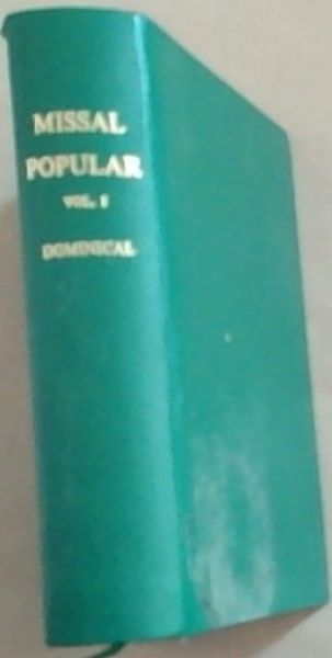 Image for Missal Popular Dominical Domingos Festas Sacramentos Missal Popular Dominical Domingos Festas Sacramentos