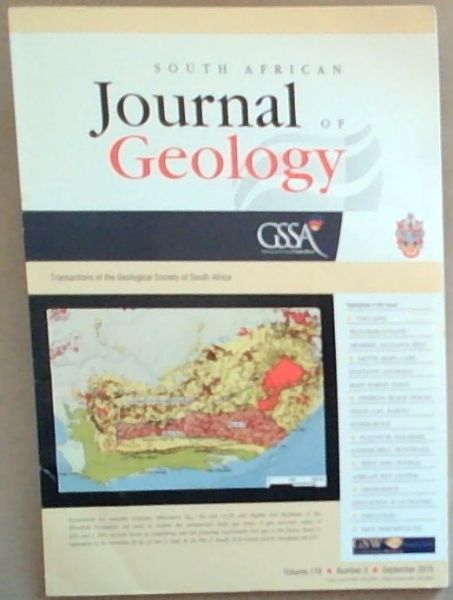 South African Journal of Geology Volume 118 Number 3 September 2015