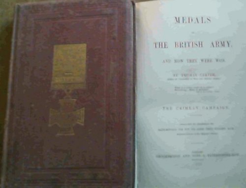 Medals of the British Army and How They Were Won