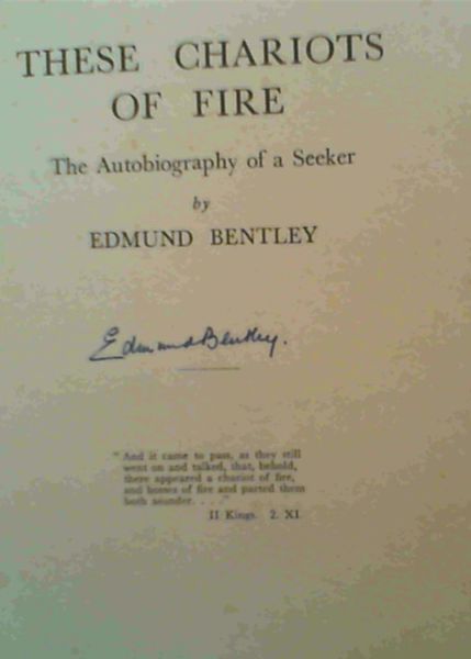 These Chariots of Fire