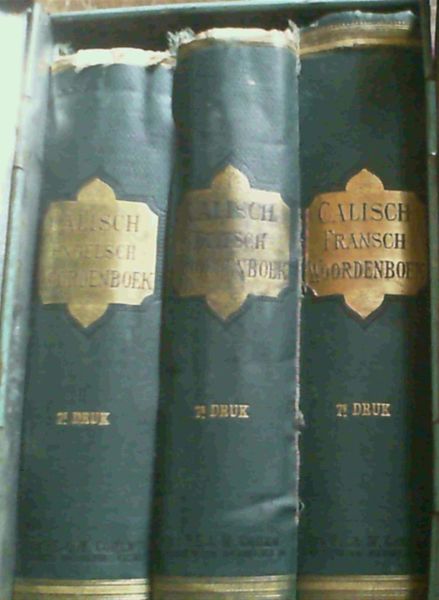 Nieuw Engelsch Woordenboek Hoogduitsch Woordenboek Fransch Woordenboek Zevende Druk