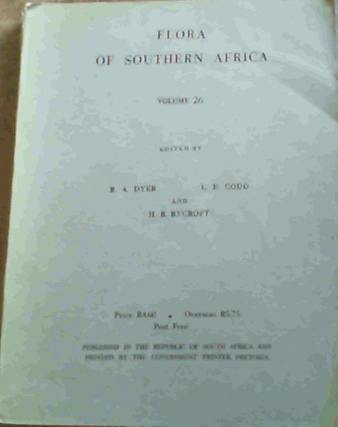 Flora of Southern Africa Volume 26