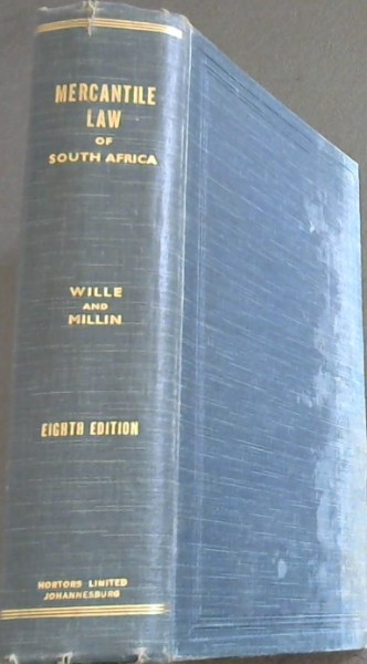Mercantile Law Of South Africa