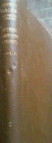 Internal Combustion Engines Vol II