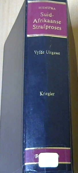 Hiemstra Suid-Afrikaanse Strafproses