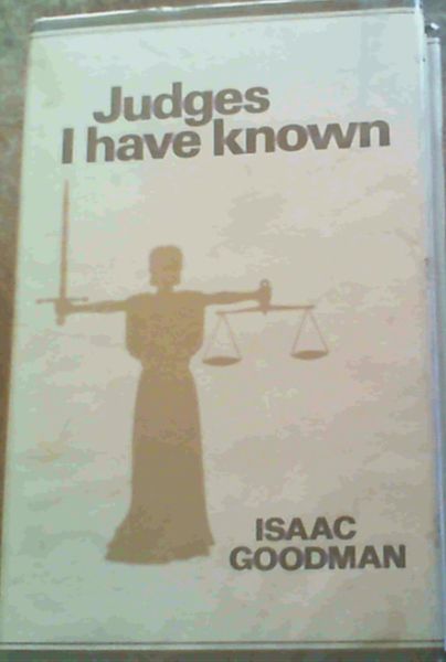 Judges I Have Known