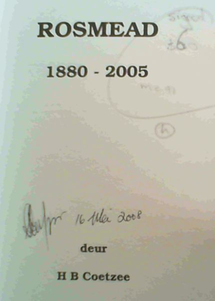 Rosmead 1880- 2005
