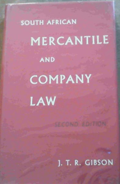 South African Mercantile & Company Law