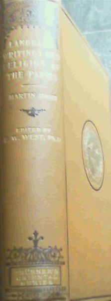 Essays on the Sacred Language, Writings, and Religion of the Parsis