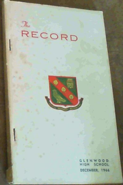 The Record; Glenwood High School December 1966