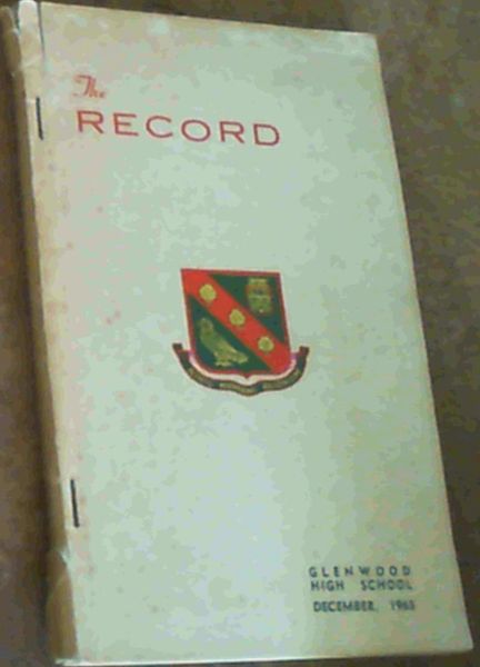 The Record; Glenwood High School December 1965
