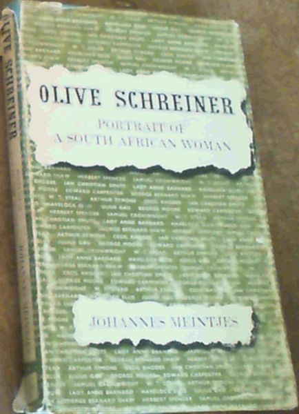 Olive Schreiner : Portrait of a South African Woman