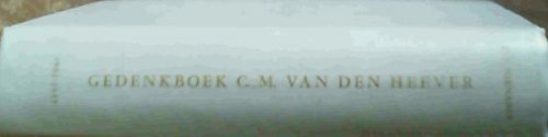 Gedenkboek C. M. van den Heever 1902 - 1957