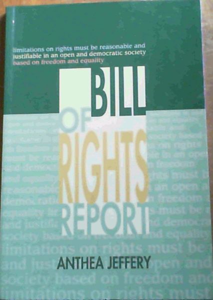 Bill of Rights Report 1996/97