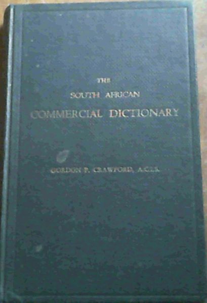 The South African Commercial Dictionary