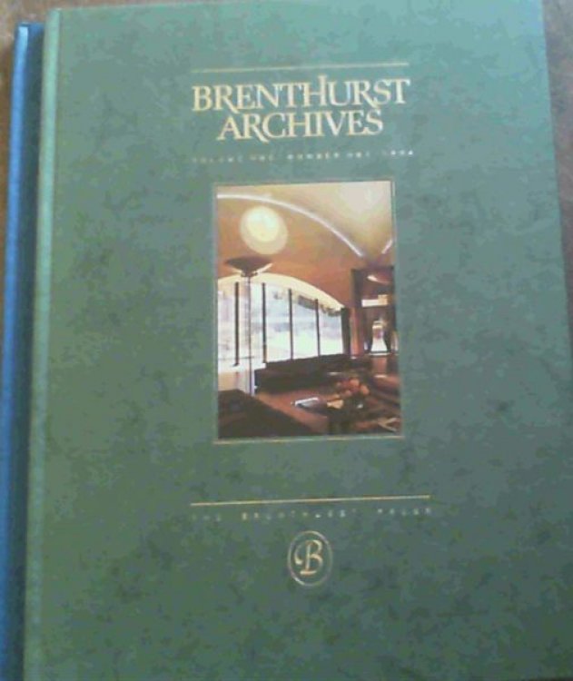 Brenthurst Archives - Footnotes to History from the Brenthurst Library, Johannesburg the Private Africana Collection of Mr H. F. Oppenheimer - Volume One Number One 1994 ; Volume Two Number Two 1995