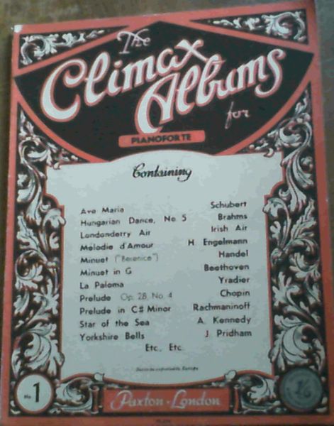 The Climax Music Albums, No. 1