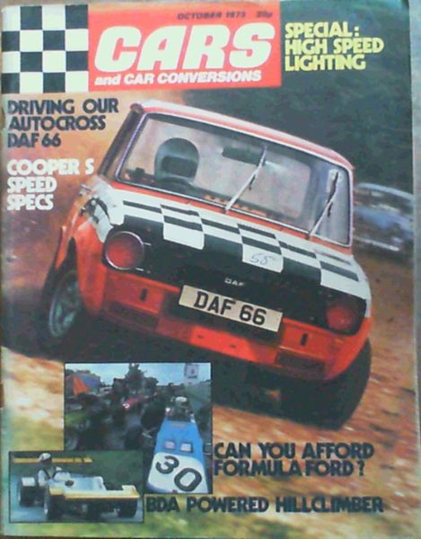 Cars and Car Conversions - Vol 10 Number 10 October 1973