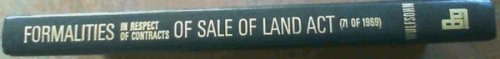 Formalities in respect of Contracts of Sale Land Act (71 of 1969)