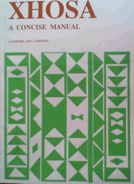 Xhosa : A Concise Manual