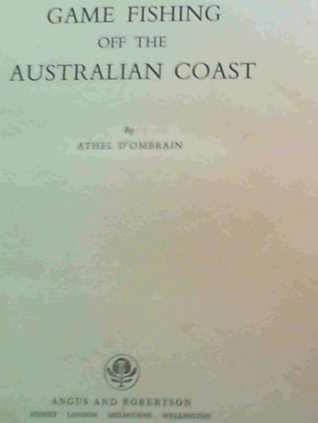 Game Fishing off the Australian Coast