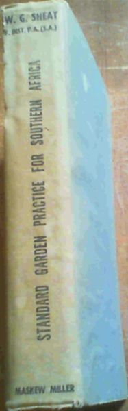 Standard Garden Practice for Southern Africa