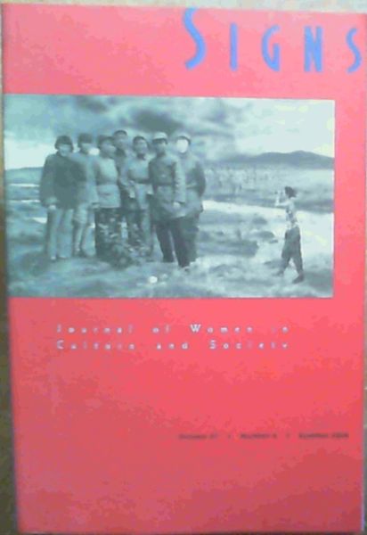 Signs; Journal of Women in Culture & Society Volume 31 Number 4 Summer 2006