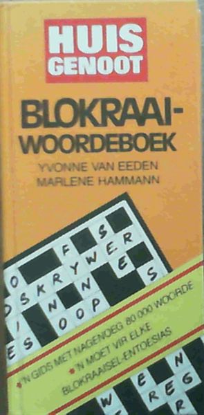 Image for Huisgenoot Blokraai Woordeboek Huisgenoot Blokraai Woordeboek