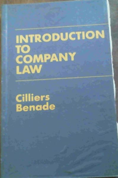 Introduction to Company Law