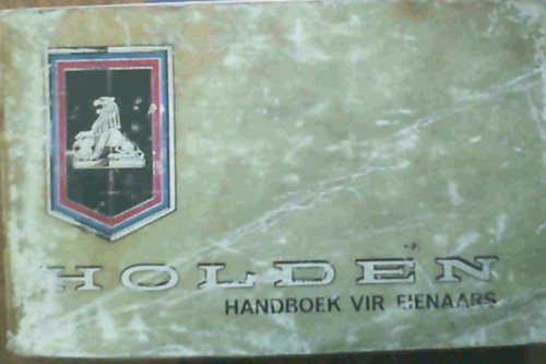 Holden Kingswood, Premier, Stasiesedan Eienaarshandboek / Holden Kingwood, Premier, Station Sedan Owner Manual