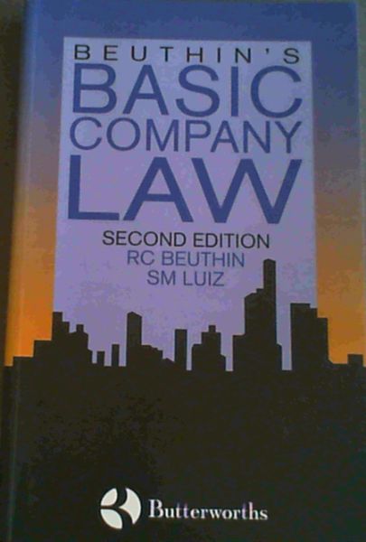 Beuthin's Basic Company Law