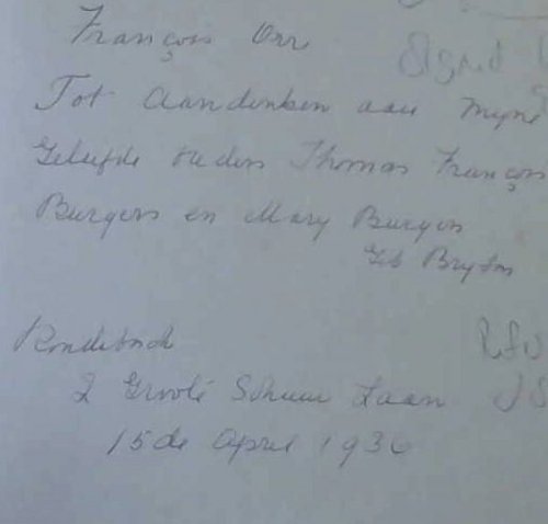 Thomas Francois Burgers