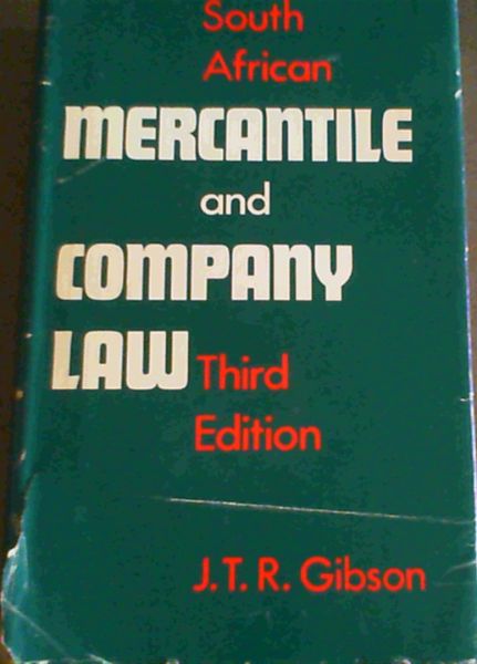South African mercantile and company law