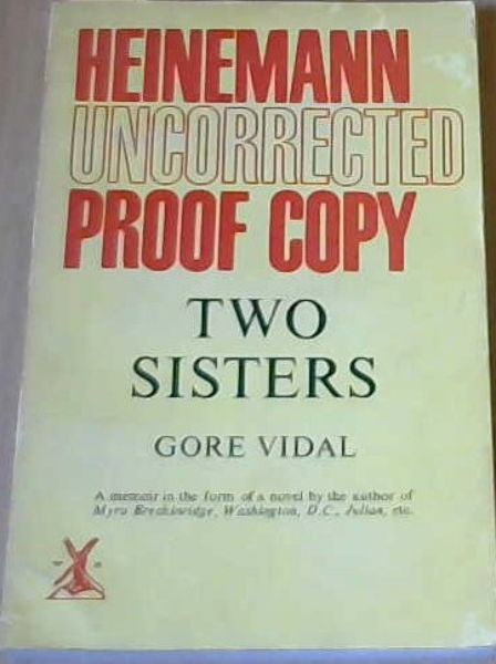 Two Sisters: A Memoir in the Form of a Novel