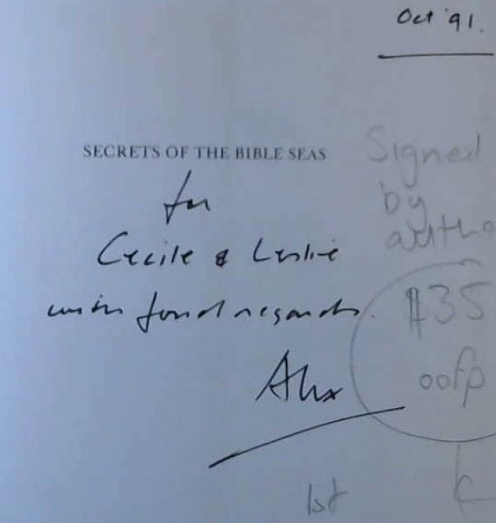 Secrets of the Bible Seas: An Underwater Archaeologist in the Holy Land
