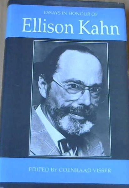 Essays in Honour of Ellison Kahn
