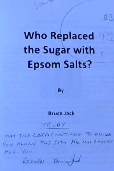 Who Replaced the Sugar with Epsom Salts