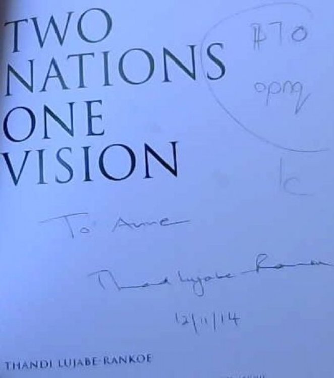 Two Nations, One Vision