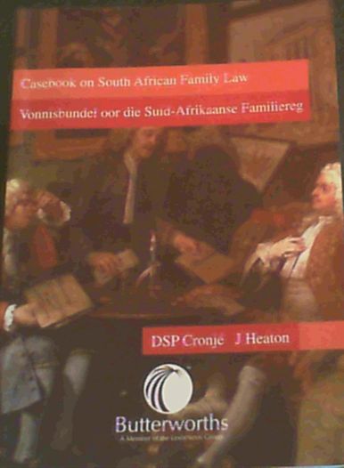 Casbook on South African Family Law