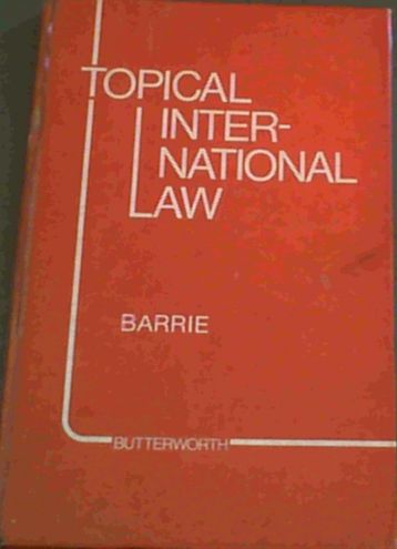 Topical International Law