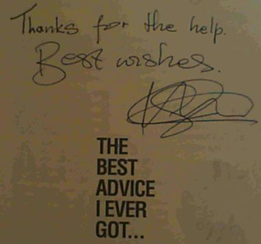 The Best Advice I Ever Got