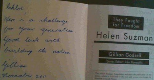 They Fought for Freedom : Helen Suzman