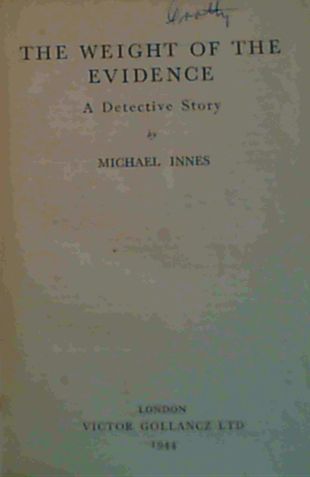 The Weight of the Evidence: A Detective Story