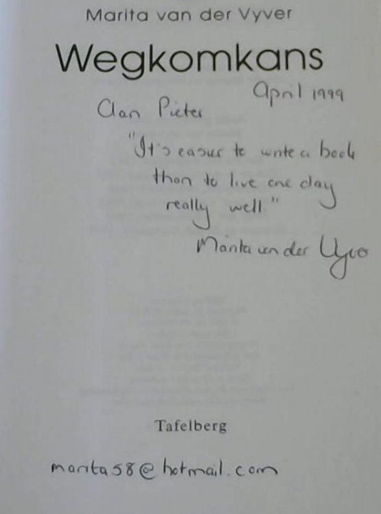 Image for Wegkomkans Wegkomkans
