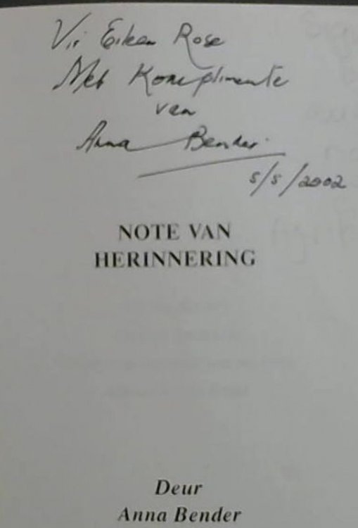 Note van Herinnering